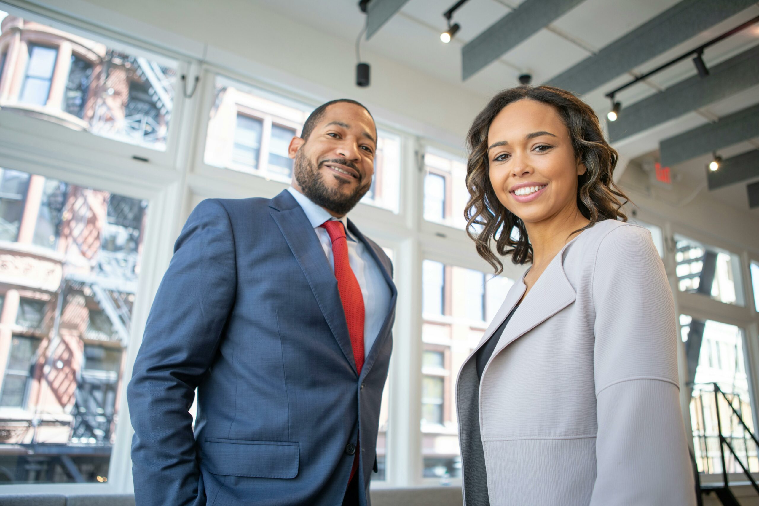 Photo by Rebrand Cities: https://www.pexels.com/photo/man-and-woman-smiling-inside-building-1367269/